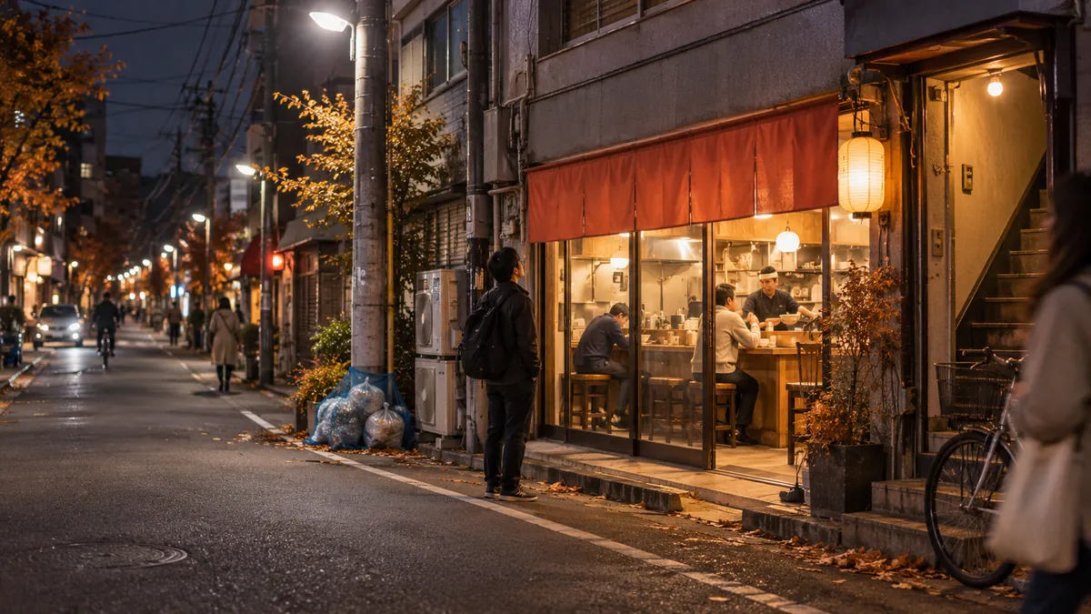 夜の脇道